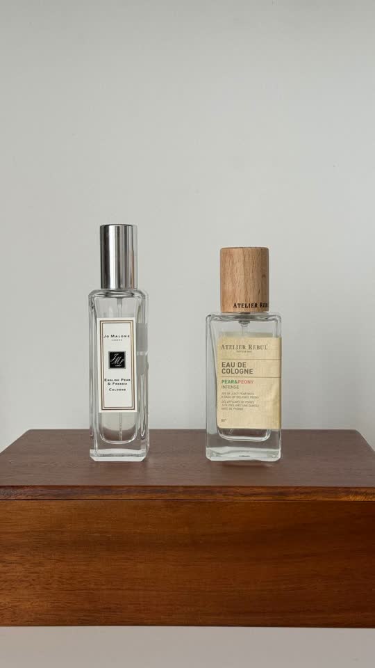 Jo Malone London English Pear & Freesia Cologne / Atelier Rebul Pear & Peony Intense Eau de Cologne