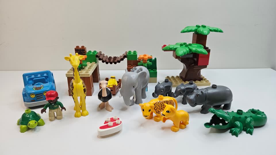 Originalni set Lego Duplo 10804 „Džungla / Divlje životinje“