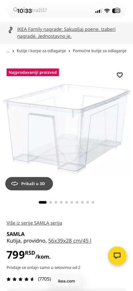 IKEA posude sa poklopcem