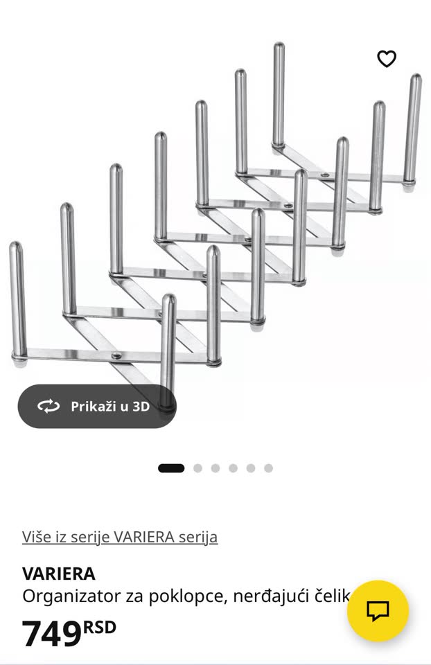 Držač za posuđe IKEA Variera