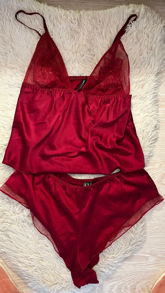 Satenasta pidžama Women's Secret