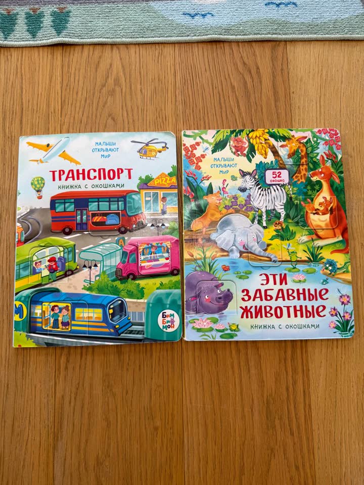 Книги с окошками