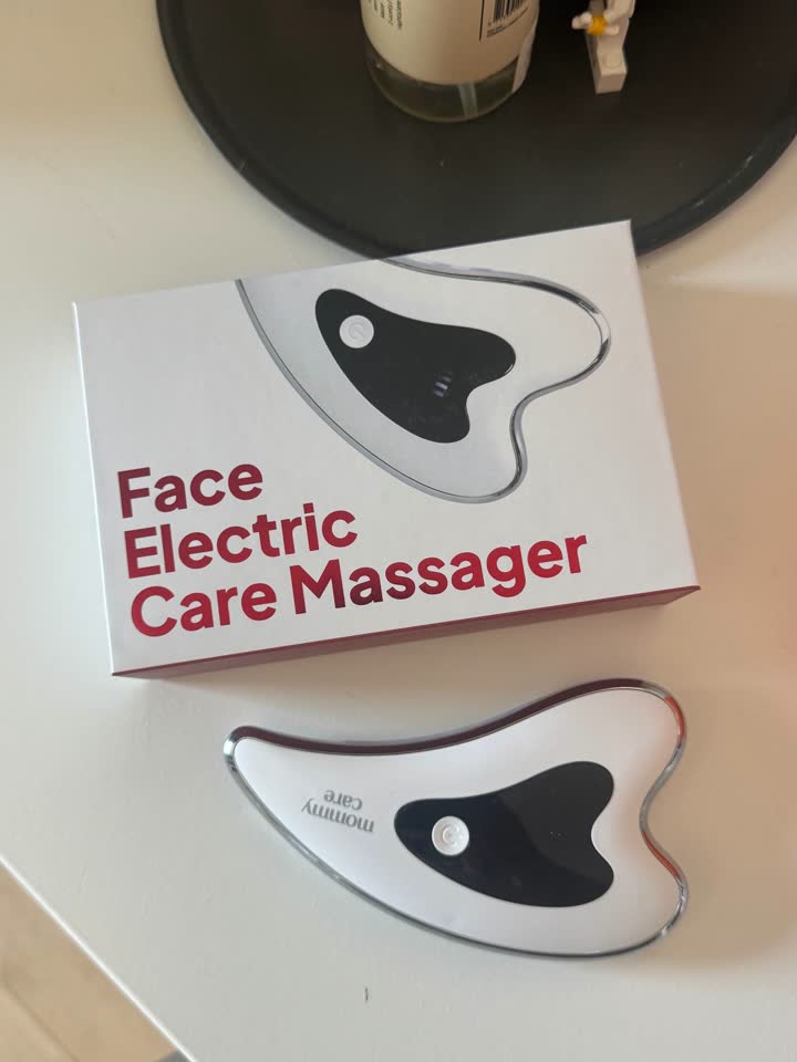 MOMMY CARE Микротоковый гуаша-массажер Galvanic RF Massager