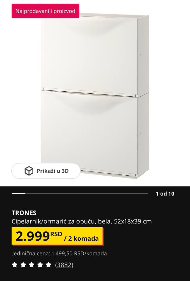 Obuvnica IKEA