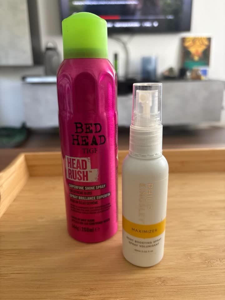 Финишное средство для сияния волос TIGI Bed Head, куплено 19.02.26 в Dm, годен 12 мес после