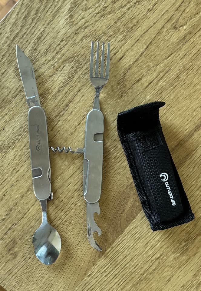 Set pribora za jelo za kampovanje Outventure