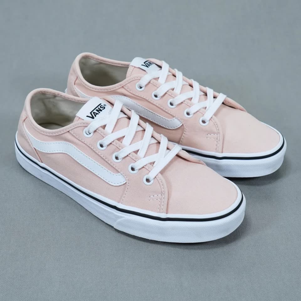 Vans Old Skool Pink Canvas Sneakers EU 40 / Женские чёрные сандалии K3YOTO на платформе