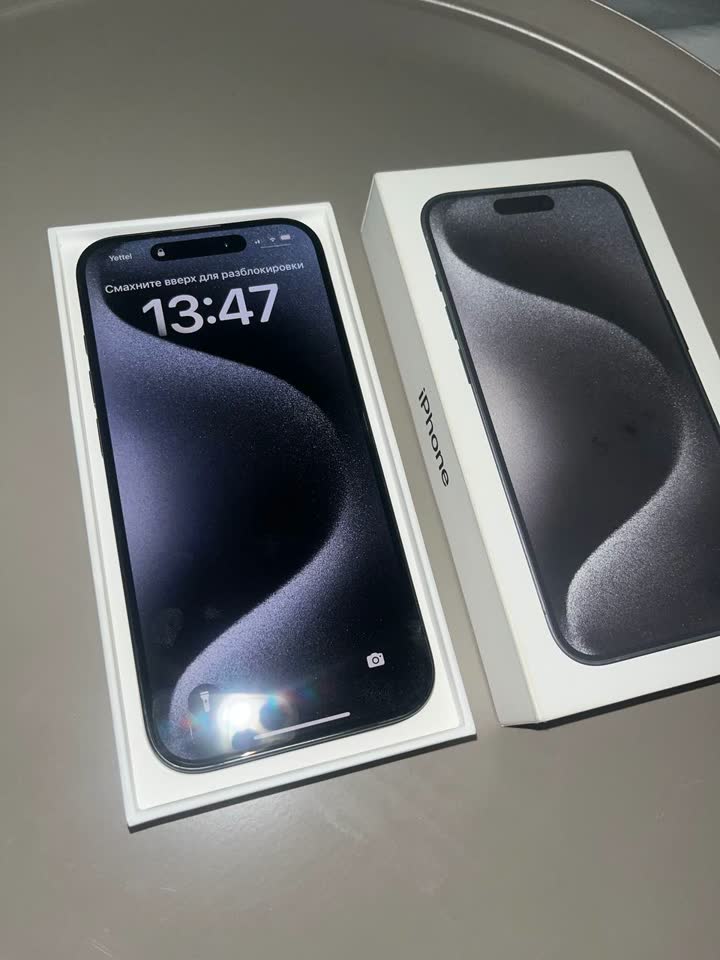 iPhone 15 Pro Black Titanium 128GB