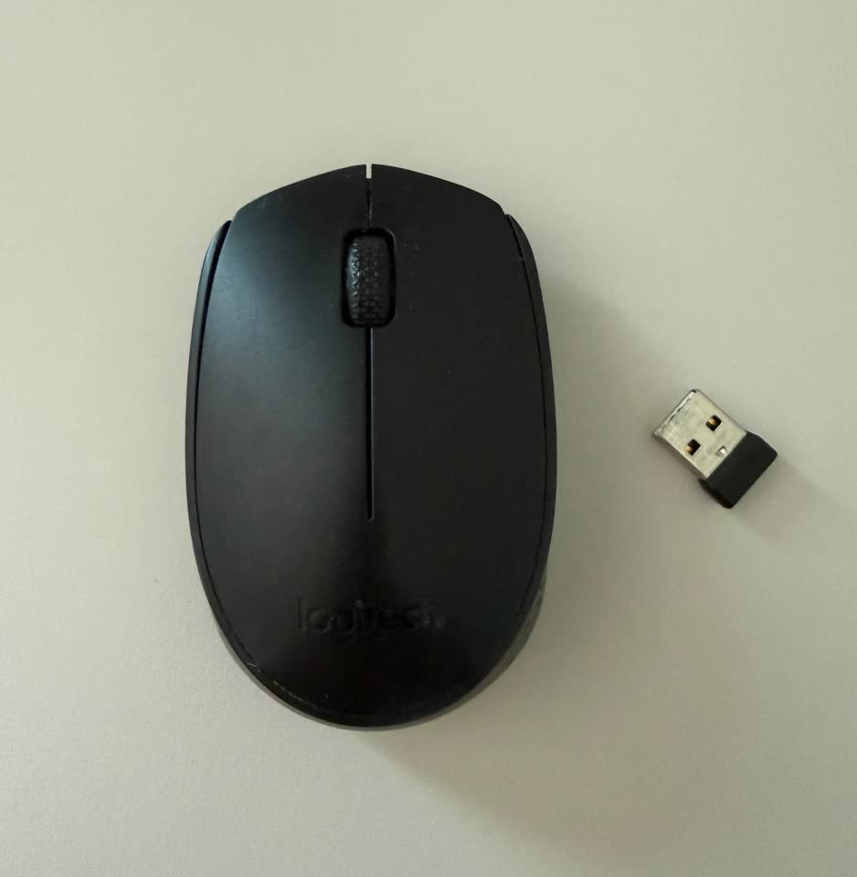 Беспородная мышка Logitech