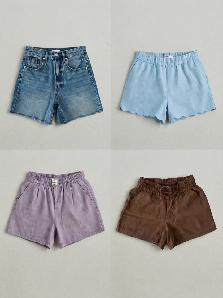 Prodaja odeće: šorcevi, suknje i pantalone