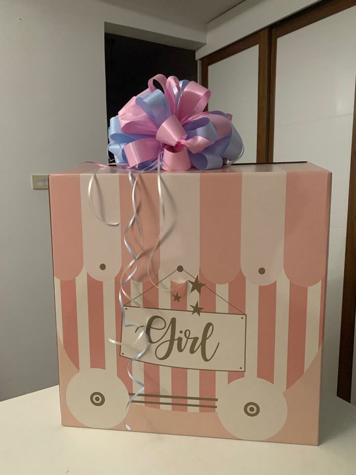 Коробка для Gender Reveal / гендер-пати