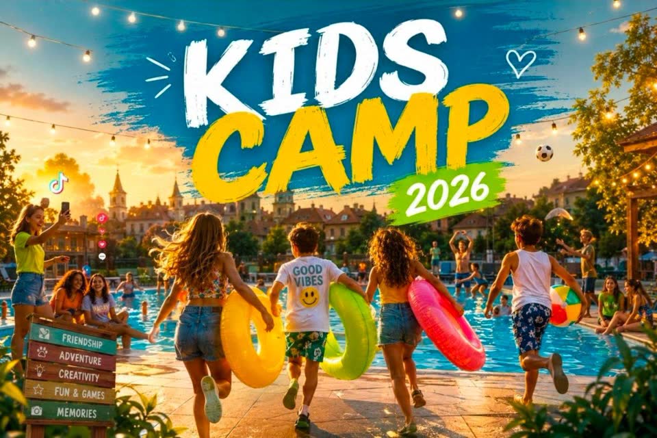 Детский летний лагерь KIDS CAMP 2026 в Бечеe