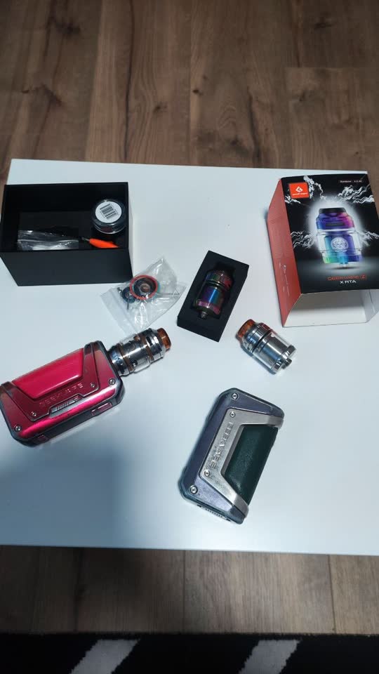 Geekvape L200 и дополнительные бокс-мод, атомайзеры