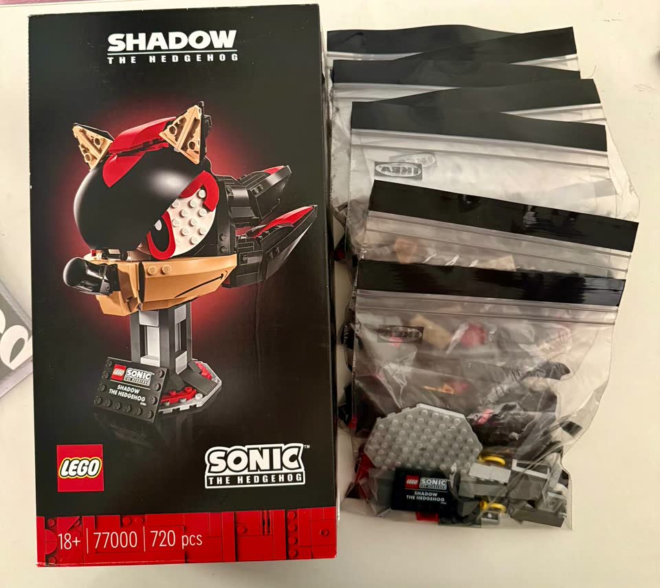 Lego Jež Šedou Sonic