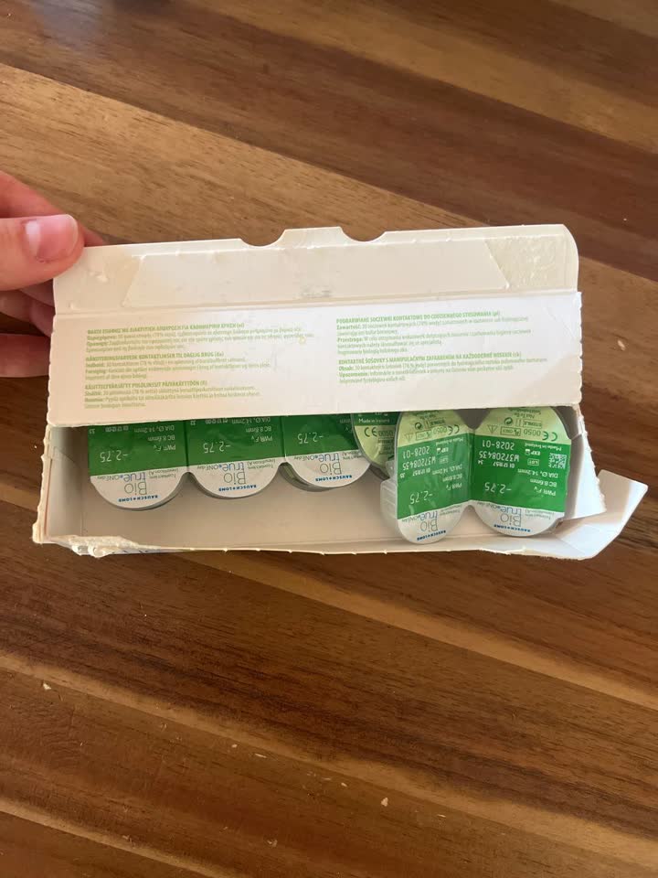 Poklanjam sočiva -2.75