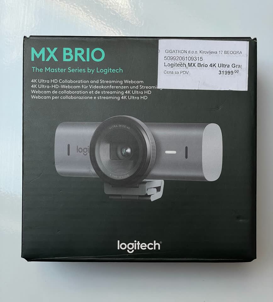 Продаю Logitech MX Brio 4K