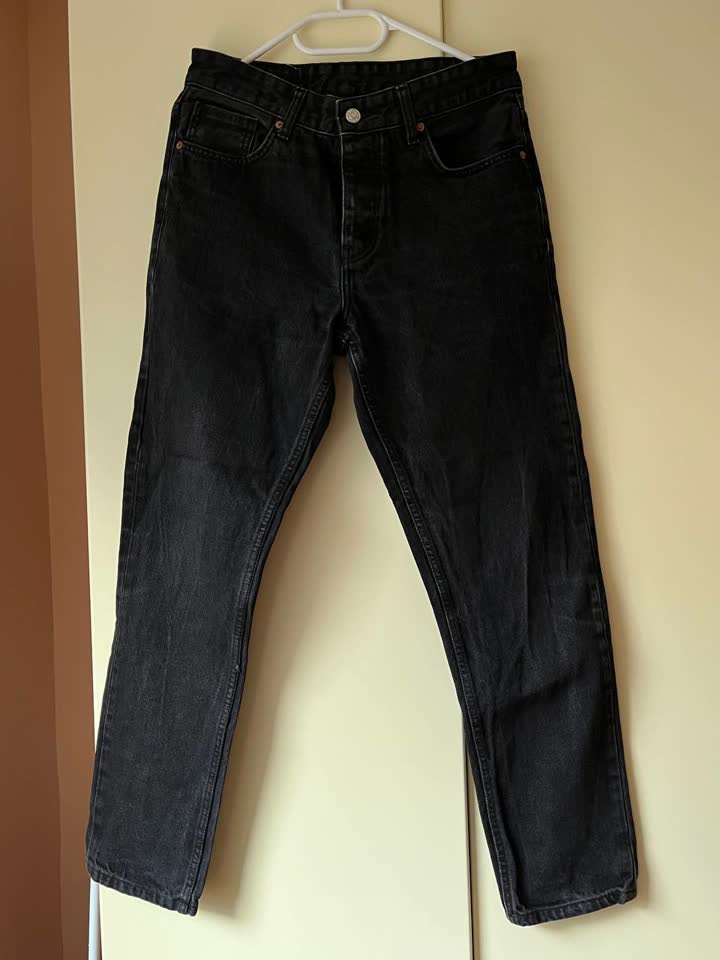 Черные джинсы ZARA