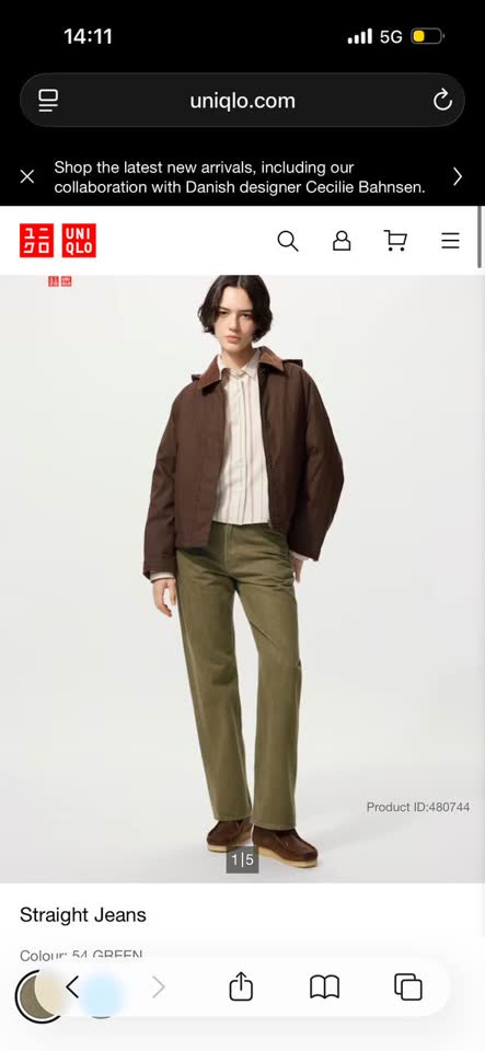 Farmerke Uniqlo JW Anderson collection
