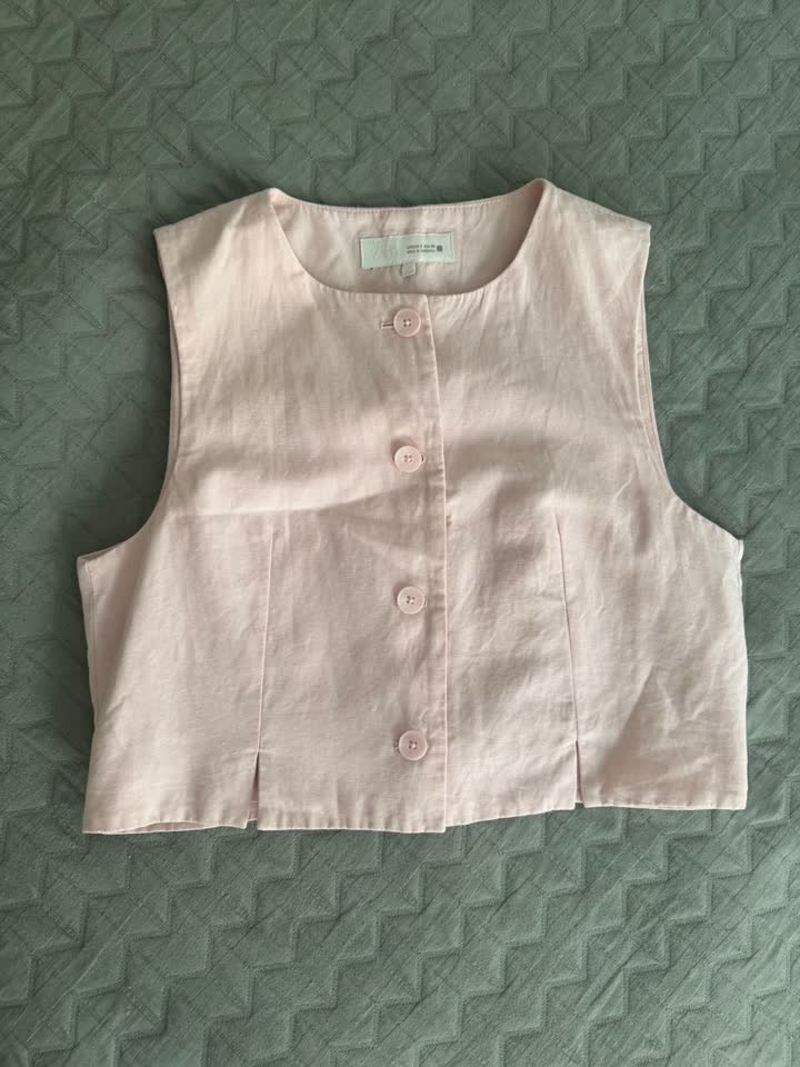 Брюки лен белые ZARA XS 500 динар
