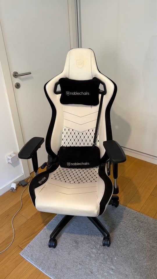 Gaming stolica noblechairs EPIC White/Black
