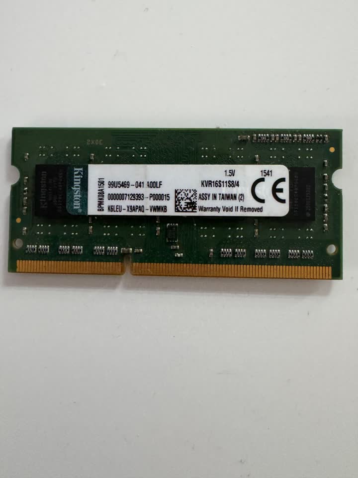 Память для ноутбука DDR3 4Гб