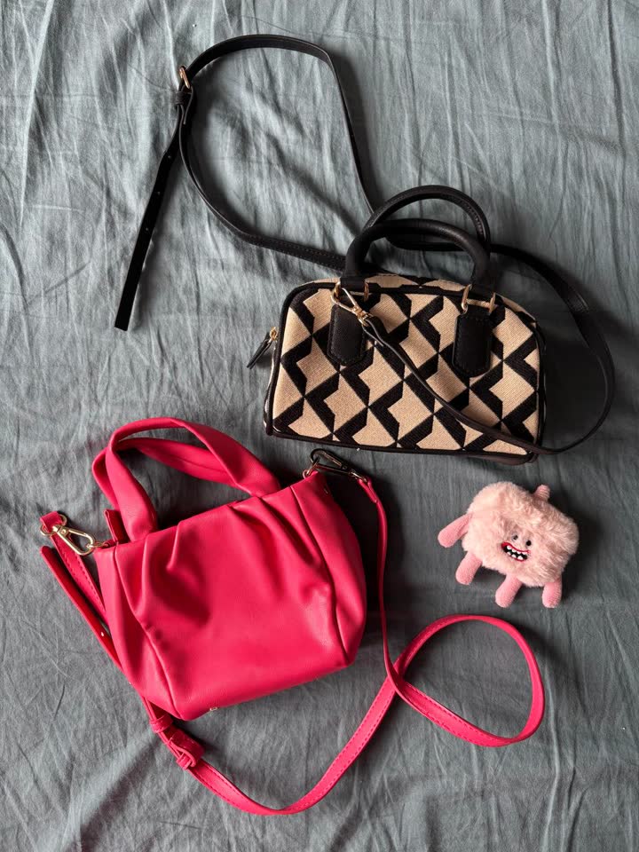 Две небольшие сумочки H&M и Zara