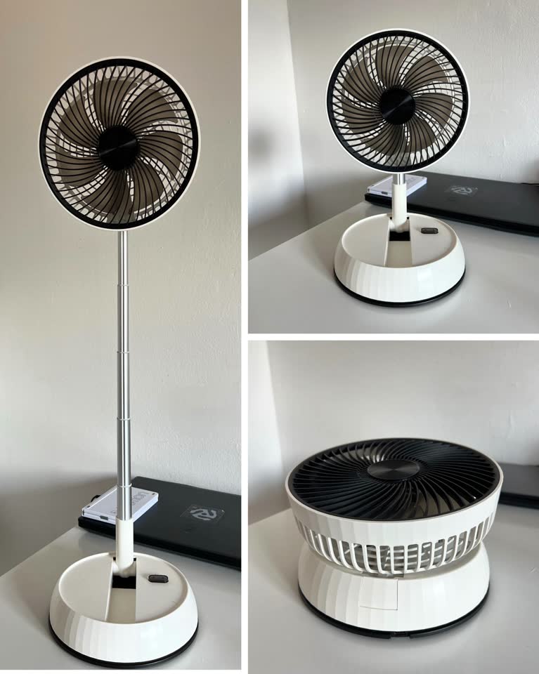 Prodajem sklopivi ventilator sa daljinskim upravljačem