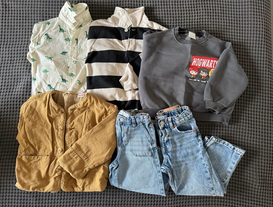 Odjeća H&M i Zara, veličine 98-110