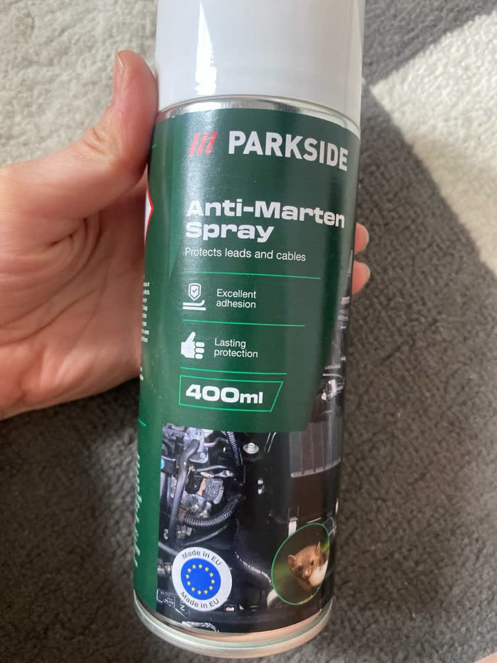 Aerosol za zaštitu žica i kablova od glodara