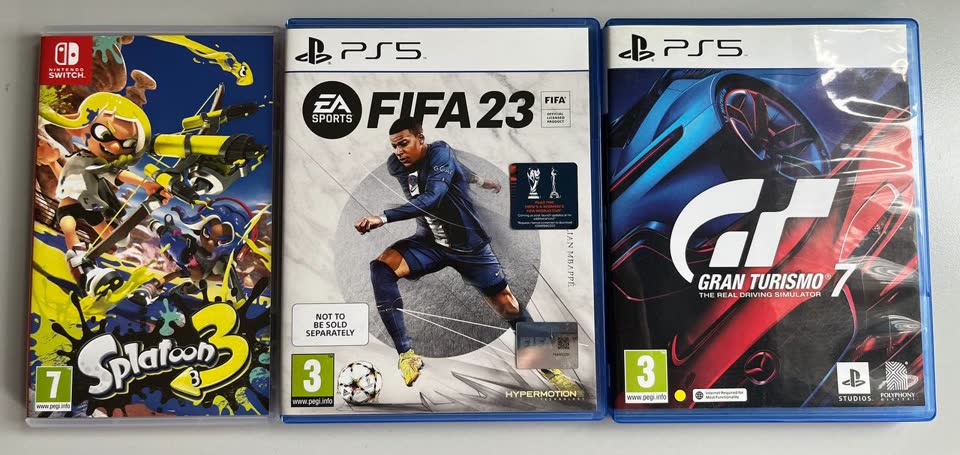 Prodajem igre za PS5, Nintendo Switch