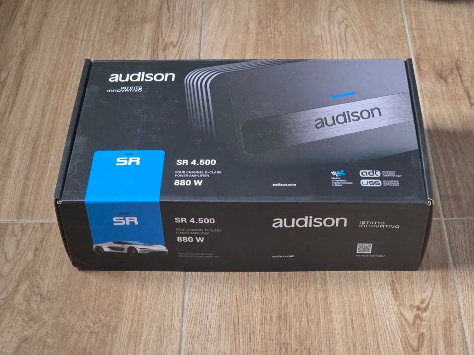 Продам новый усилитель Audison SR 4.500
