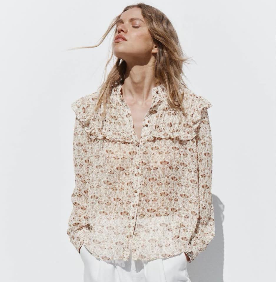 Блуза Zara, топ H&M и топ Zara