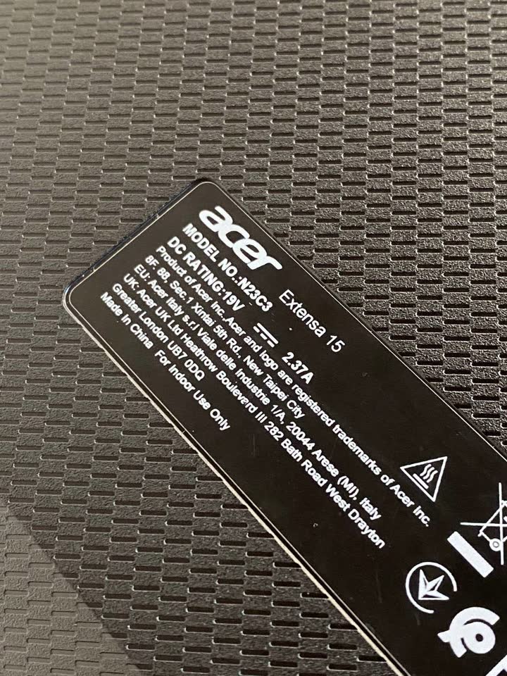 Acer Extensa 15 model N23C3