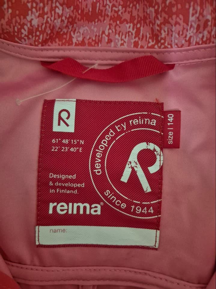 Куртка ветровка Reima Go размер 140, состояние новой, прислали не тот размер 😔. Идеально по
