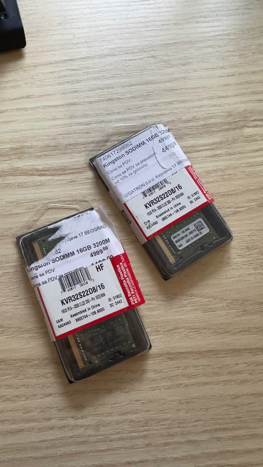 Moduli RAM memorije za laptop