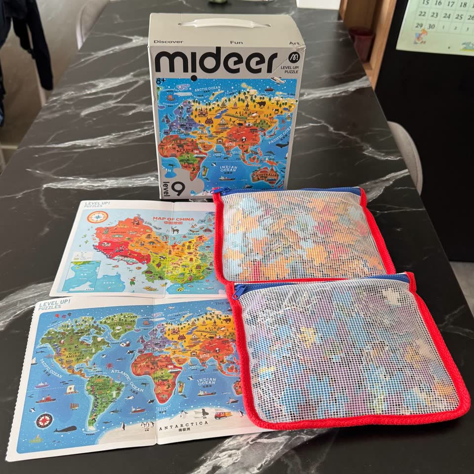 Пазл Mideer 2в1, 330 и 368 шт