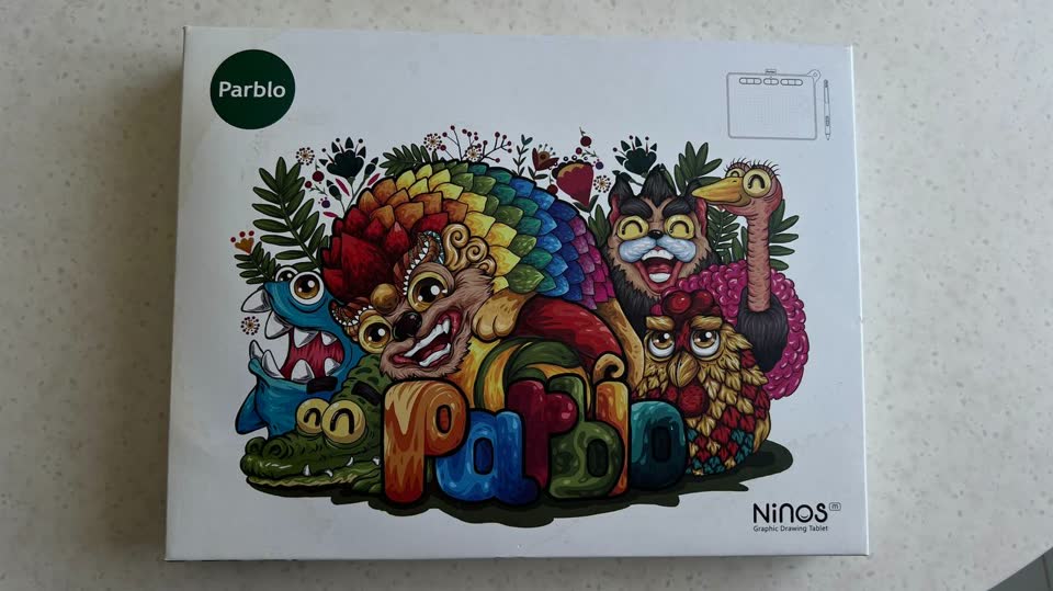 Графический планшет Parblo Ninos M