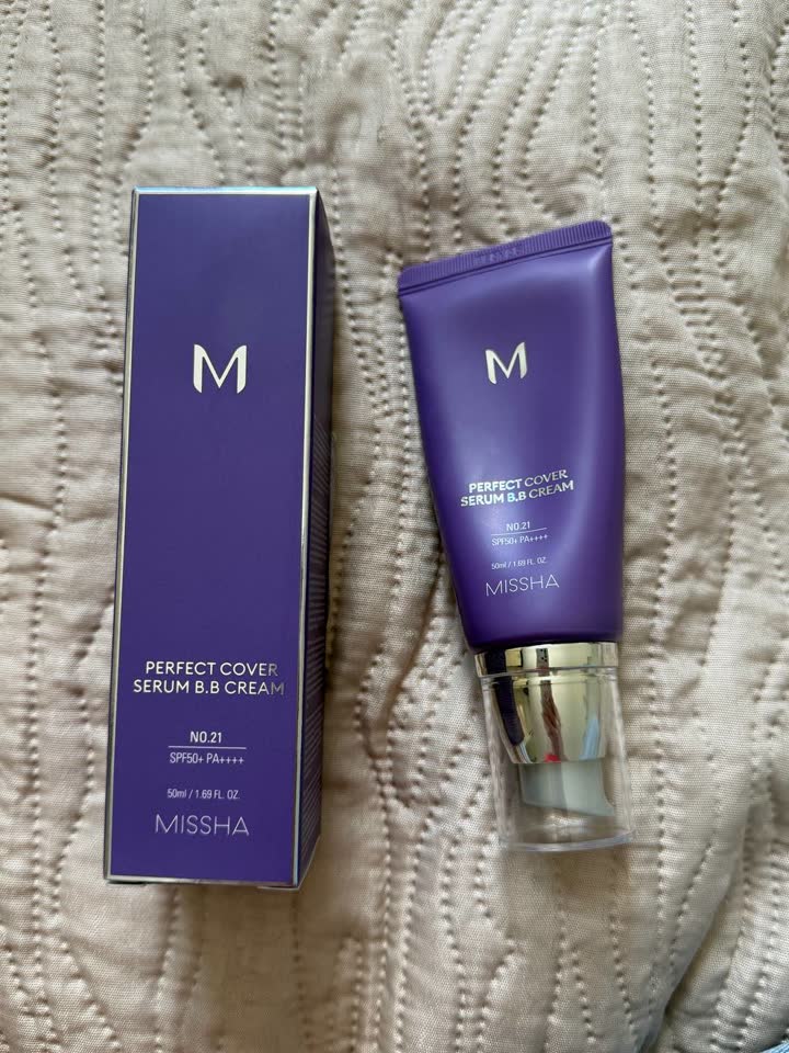 Missha perfect cover serum b.b cream тон 21