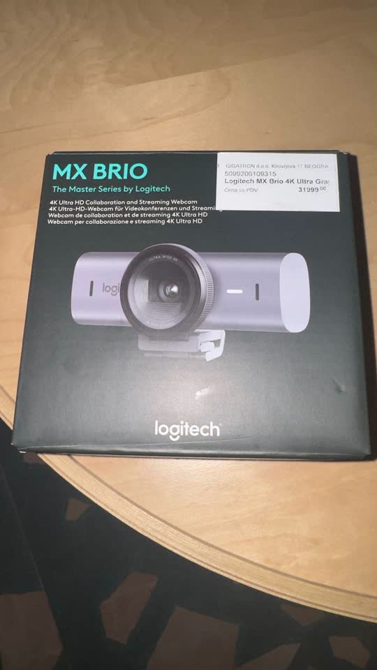 Продам веб-камеру MX Brio 4K ULTRA HD