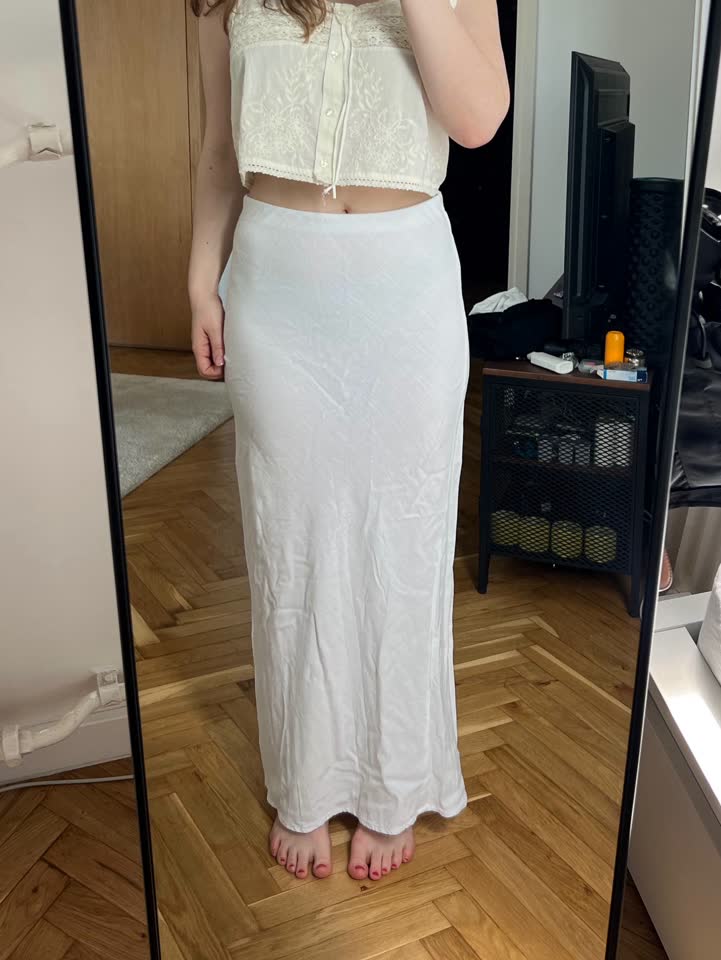 Юбка льняная H&M
