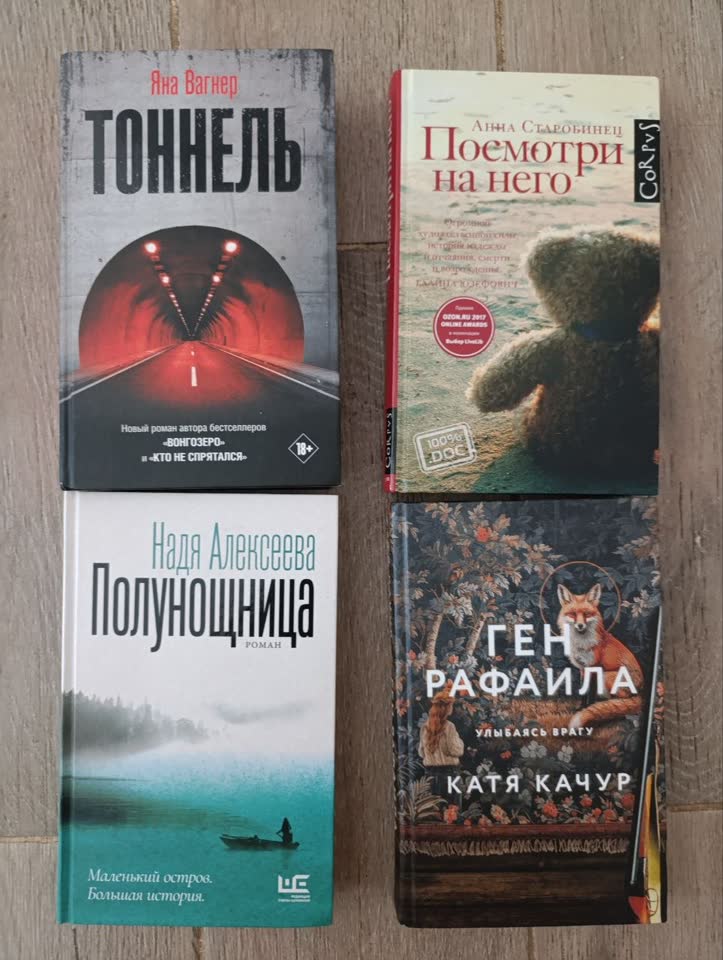 Knjige na ruskom jeziku (beletristika, kopirajting, naupop)