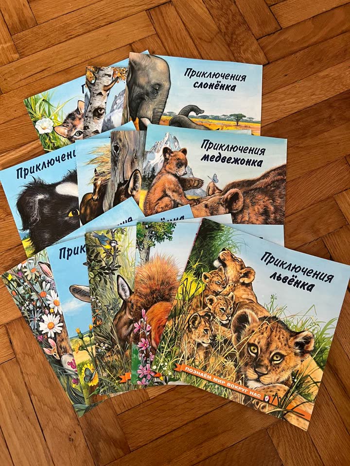 Набор книг 12 шт.