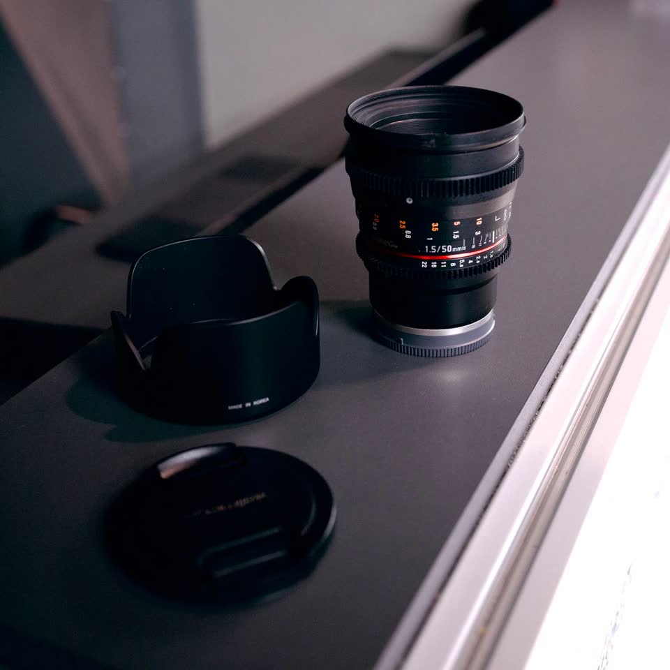 Objektiv Walimexpro / Samyang / Rokinon 50mm 1.5T Cine za Sony E