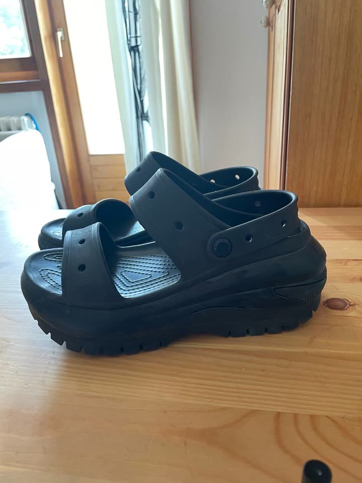 Crocs на платформе