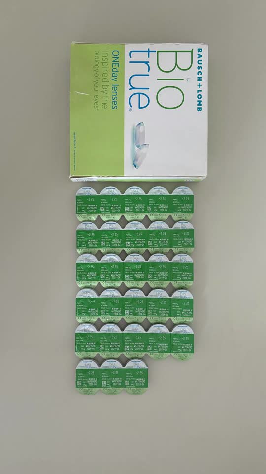 Линзы однодневные Biotrue Bausch Lomb