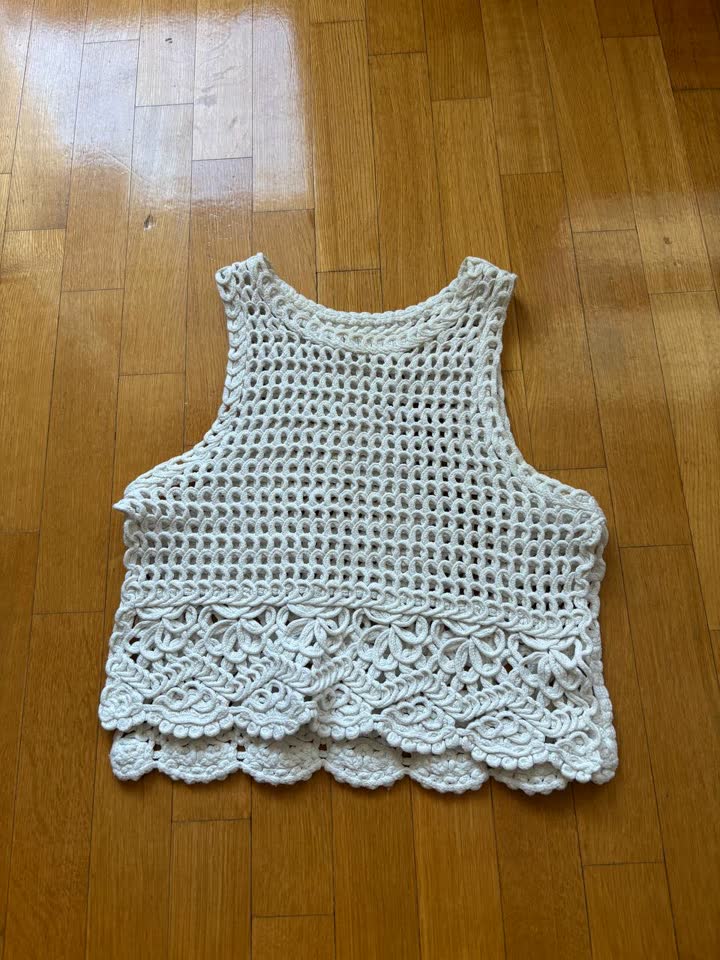 Pleteni skraćeni top ZARA