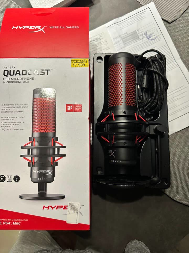 Mikrofon Hyperx Quadcast