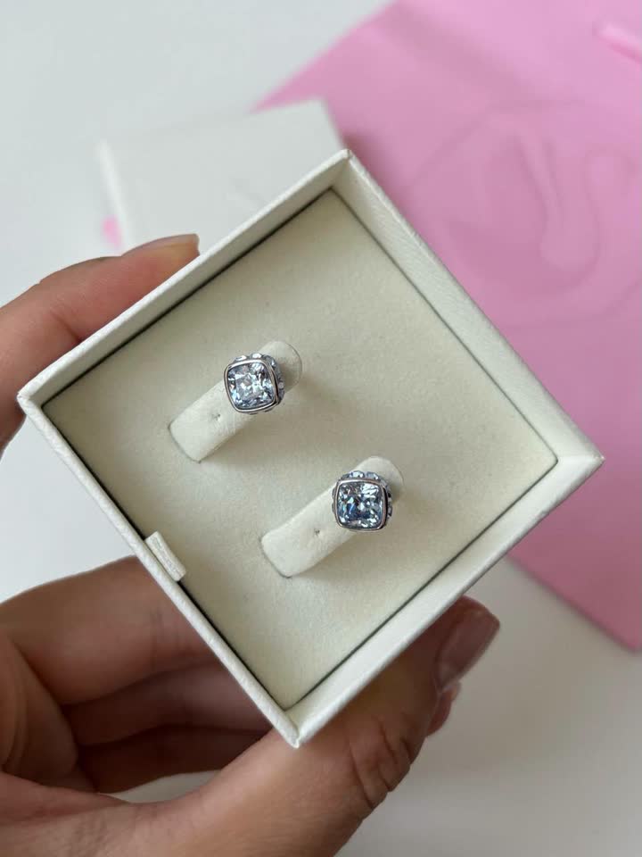 Swarovski birthstone stud minđuše na dugme