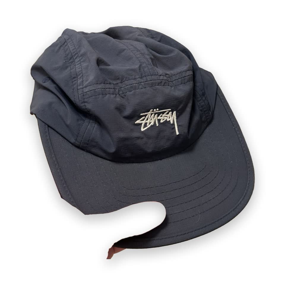 Кепка с плоским козырьком Stussy Nylon Ripstop Camp Cap