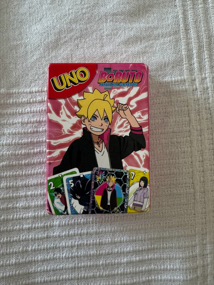 Карточная игра UNO Boruto: Naruto Next Generations